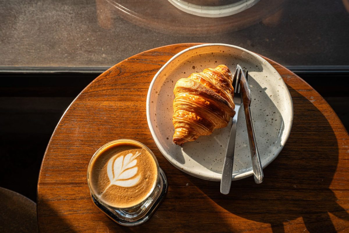 coffee and croissant